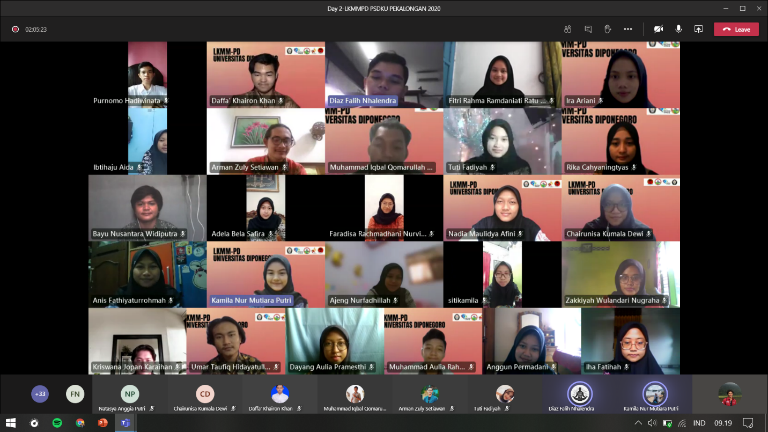 “LKMM-PD 2020” (MEMBENTUK MAHASISWA YANG BERINTEGRITAS DAN MAMPU BERFIKIR KRITIS DALAM KERJASAMA TIM)