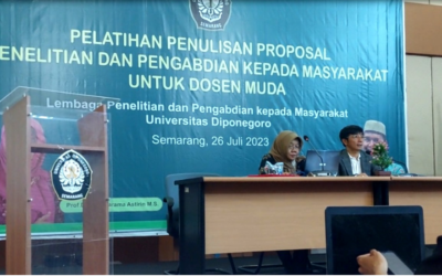 PSDKU Mengirim Dosen Muda Ikuti Pelatihan Penulisan Proposal LPPM UNDIP Tahun 2023